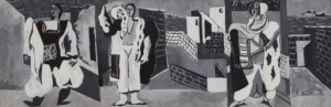 Gorky – Three Figures After Jean Lurcat